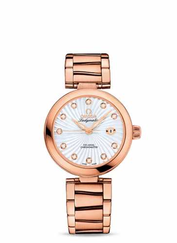 Omega LadyMatic Co-Axial 34 Red Gold / MOP / Bracelet 425.60.34.20.55.001 (42560342055001)